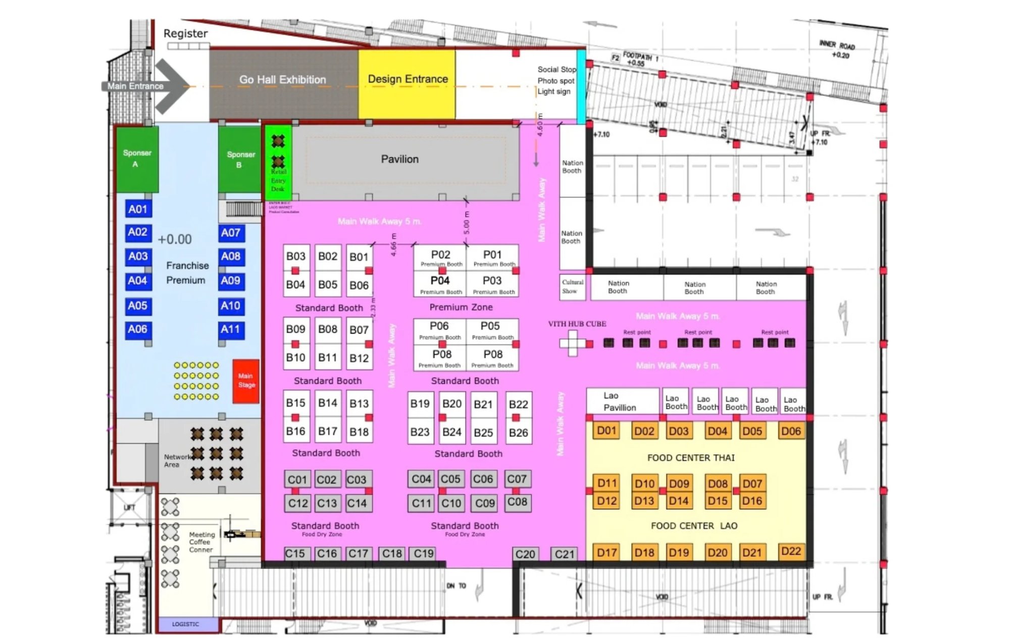 Mekong Growth Expo 2026 — Official Floor Plan